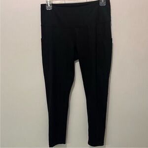 Women's Black High-Waist Pocket Leggings by Zella - 8 or 10